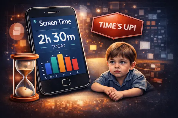 Promoting Digital Well-being with Screen Time Management