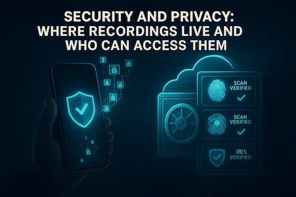How To Choose A Call Recording App You Can Actually Trust 5 Security and Privacy: Where Recordings Live and Who Can Access Them