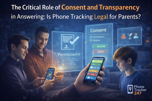 The Critical Role of Consent and Transparency in Answering: Is Phone Tracking Legal for Parents?
