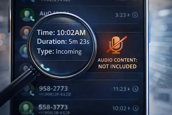 What “Call History” Really Means (And What It Does Not)