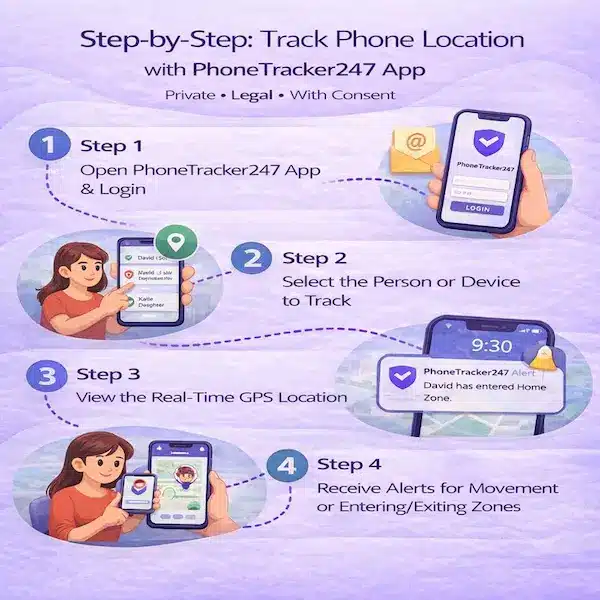 Step-by-Step: Track Phone Location with PhoneTracker247 App