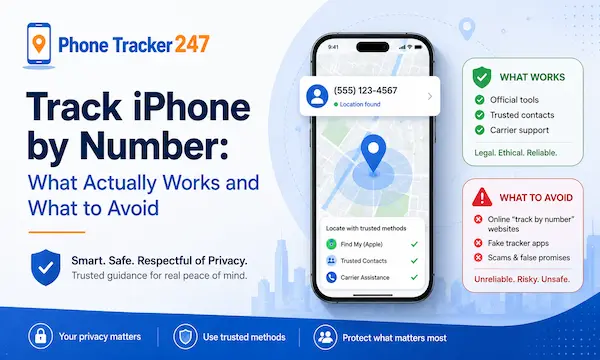 Track iPhone by Number: What Actually Works and What to Avoid