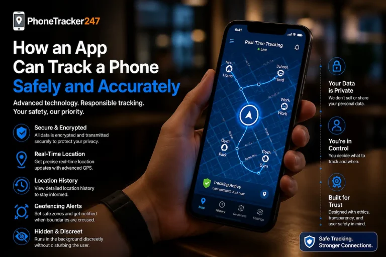 How an App Can Track a Phone Safely and Accurately