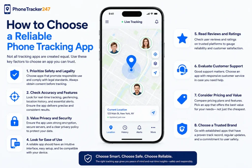 How to choose a reliable phone tracking app
