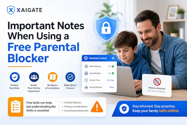 Important Notes When Using a Free Parental Blocker