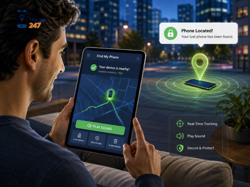 Mobile Phone Tracking App