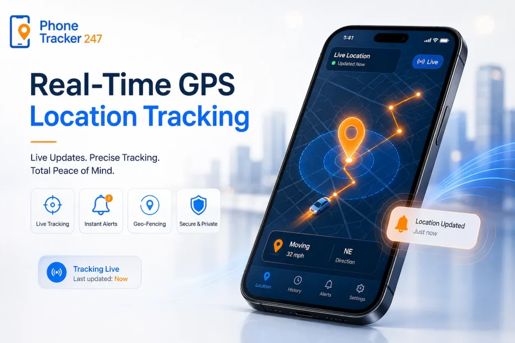 Real-Time GPS Location Tracking