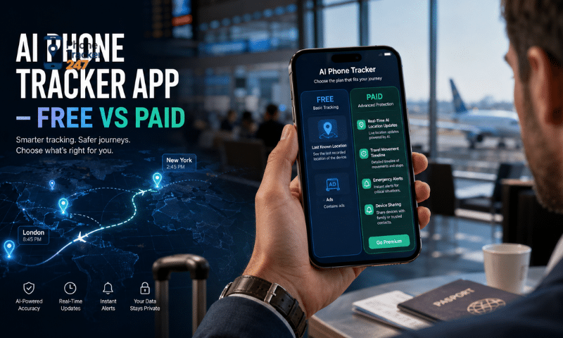 Phone Tracker App Free vs Paid