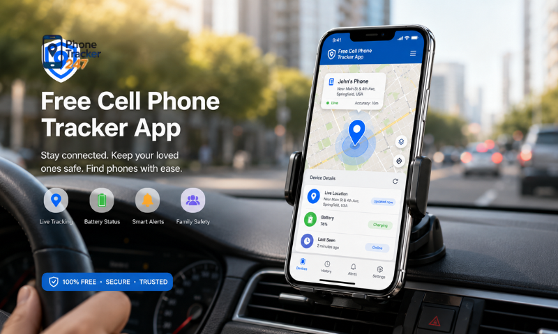 Free Cell Phone Tracker App