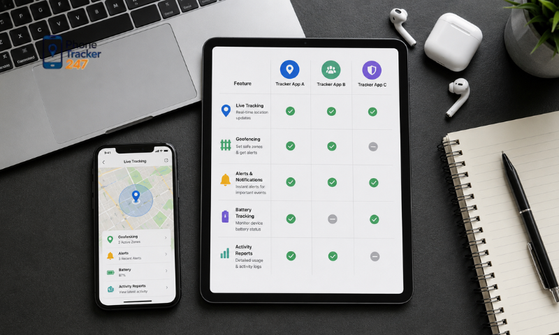 Top Phone Tracker App Features to Compare Before Buying 4 Phone Tracker App Features