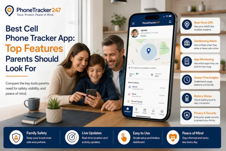 Best Cell Phone Tracker App: Top Features Parents Should Look For