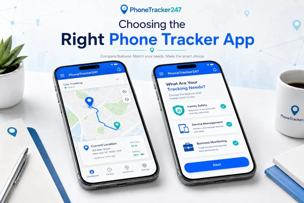 Choosing the right phone tracker app
