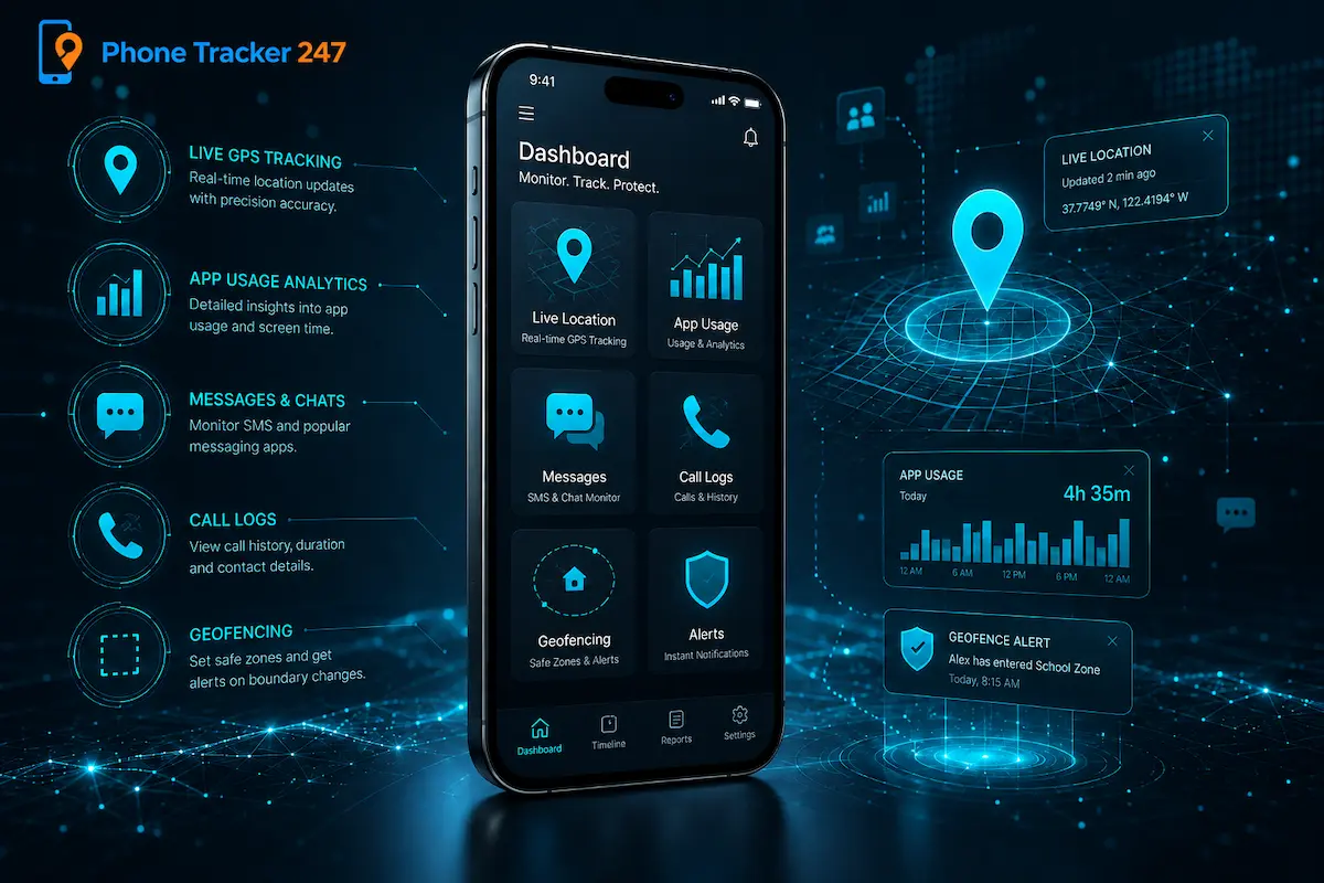 Common Features of Tracking Phone Apps Today