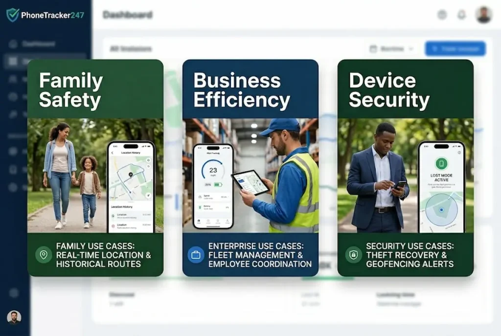 PhoneTracker247 App Review: Feature Overview and Use Cases 3 Common Use Cases for PhoneTracker247