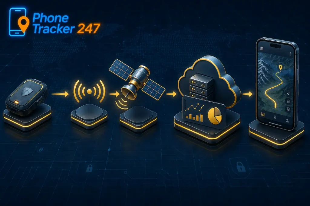 Phone Tracker GPS Tracking App: Real-Time Location Explained 2 How Phone Tracker GPS Tracking App Works