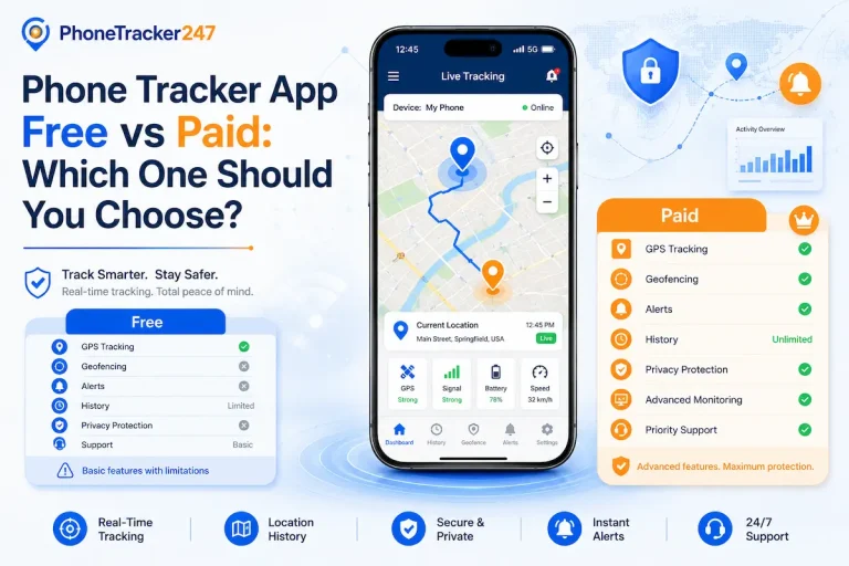 Phone Tracker App Free vs Paid: Which One Should You Choose?