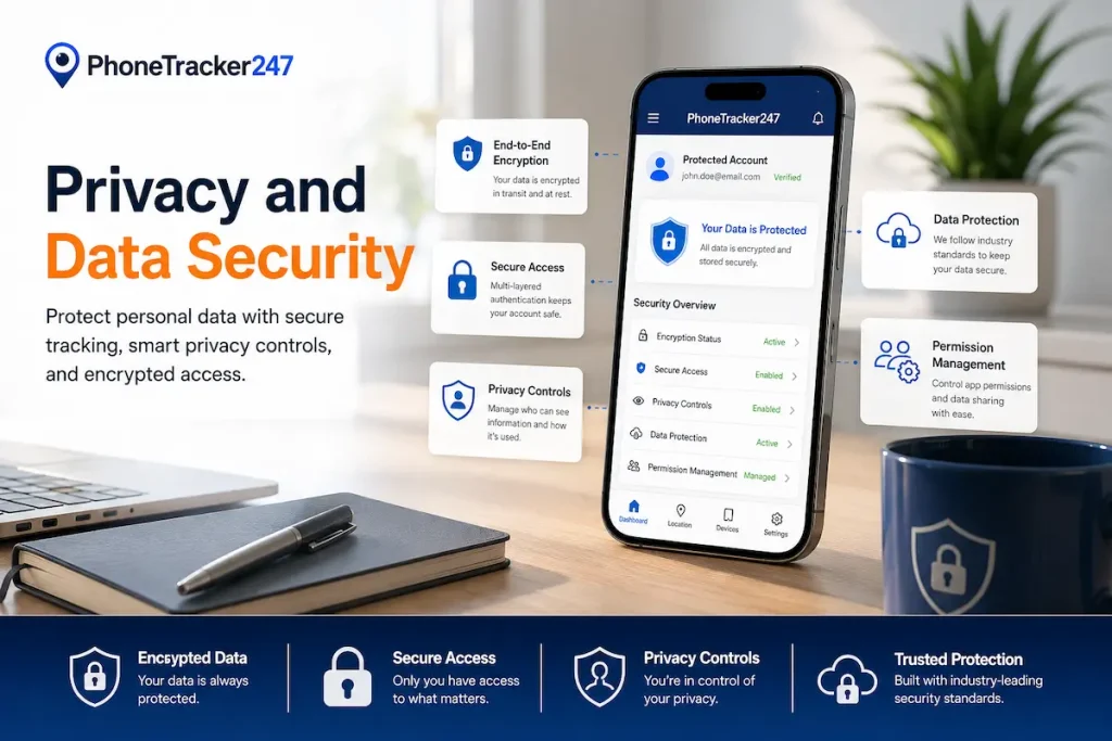 Top Phone Tracker App Features to Compare Before Buying 3 Privacy and Data Security