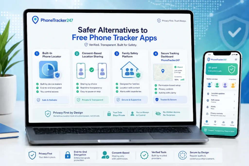 Free Phone Tracker App: Benefits, Limits, and Safer Alternatives 4 Safer alternatives to free phone tracker apps