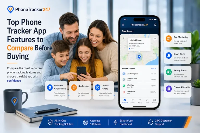 Top Phone Tracker App Features to Compare Before Buying