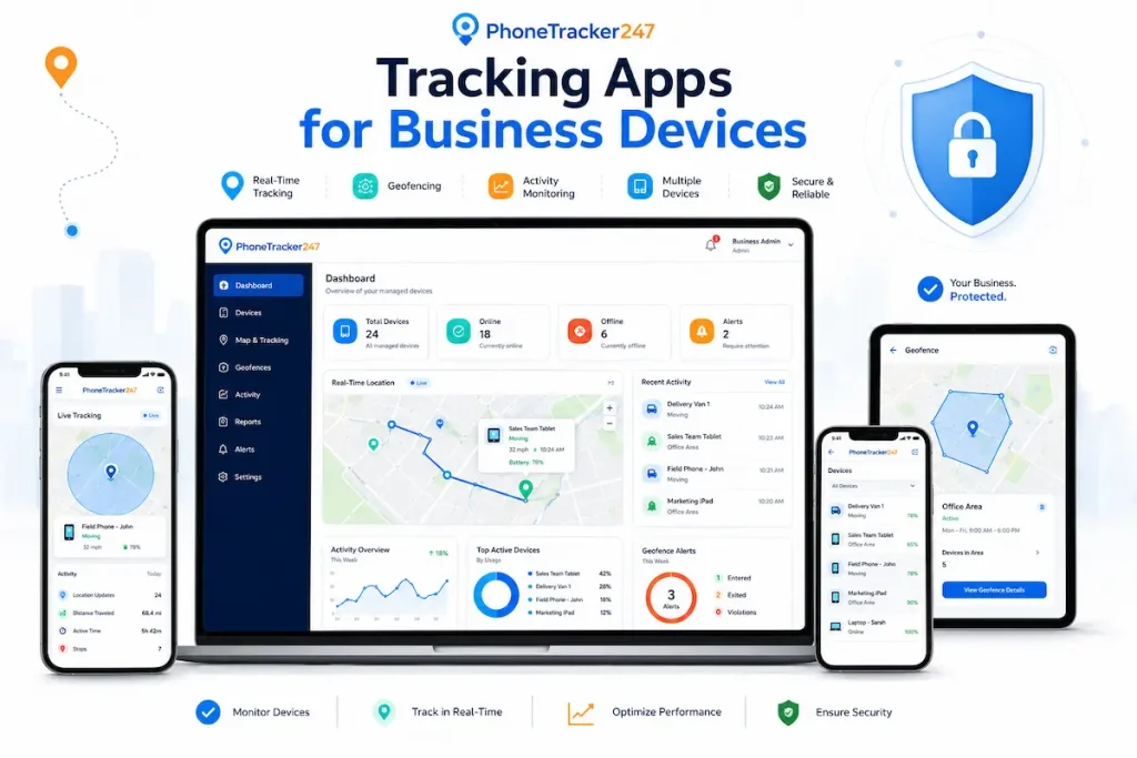 Best Phone Tracking App for Parents, Families, and Managed Devices 4 Tracking Apps for Business Devices