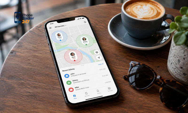 Geofencing Phone Tracker App