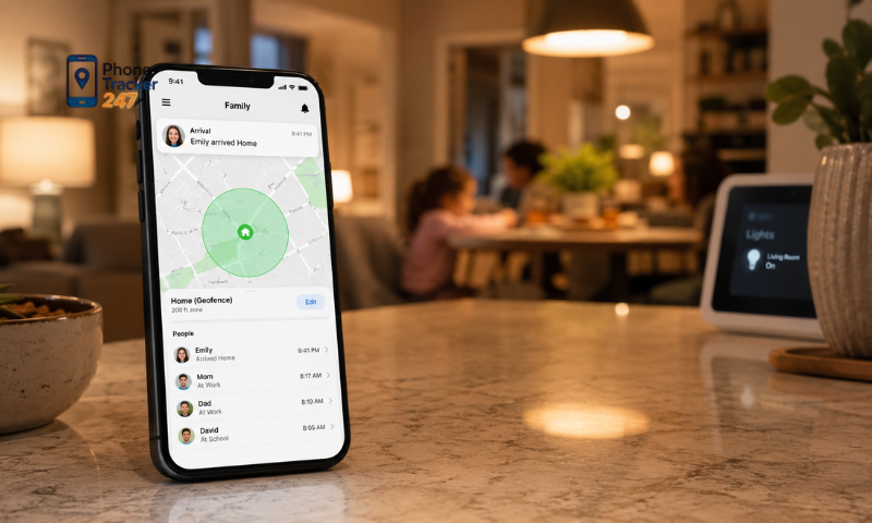 Geofencing Phone Tracker App