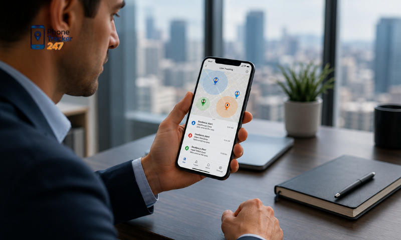 Geofencing Phone Tracker App