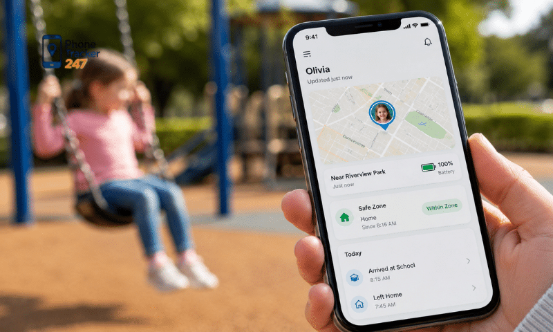 Kids Phone Tracker App