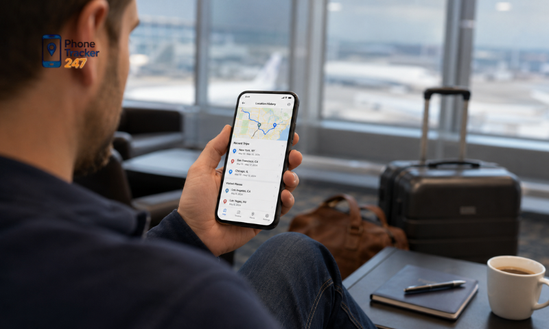 Phone Location History App