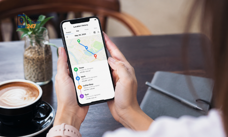 Phone Location History App