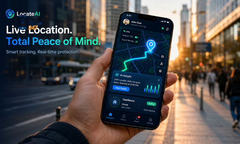 Phone Location Tracker App