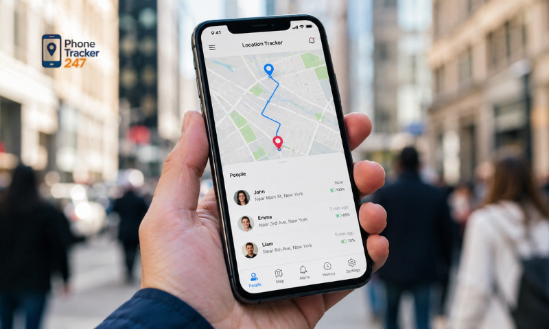 Cell Phone Location Tracker App