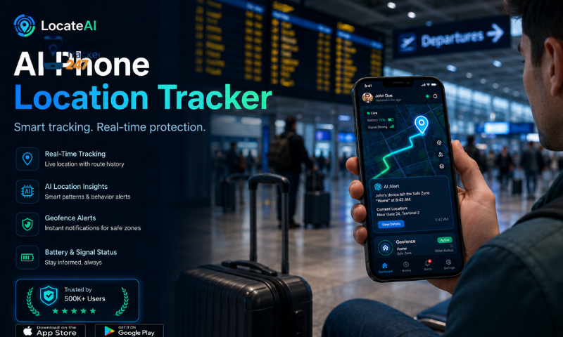 Phone Location Tracker App