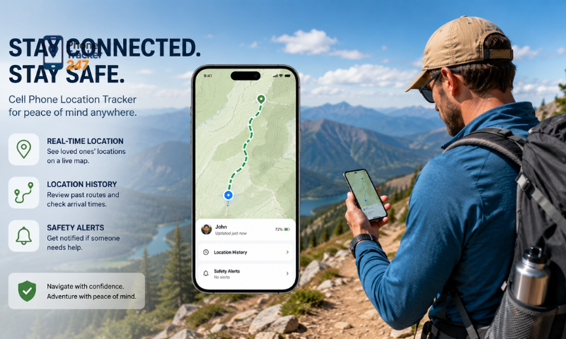 Cell Phone Location Tracker App