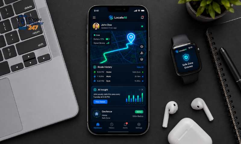 Phone Location Tracker App