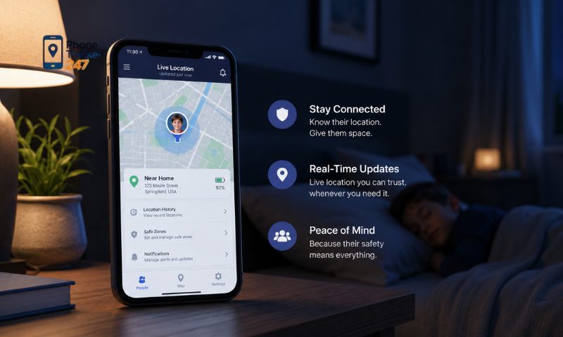 Cell Phone Location Tracker App