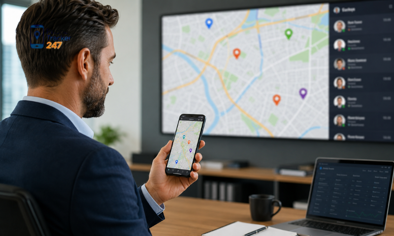 Cell Phone Location Tracker App