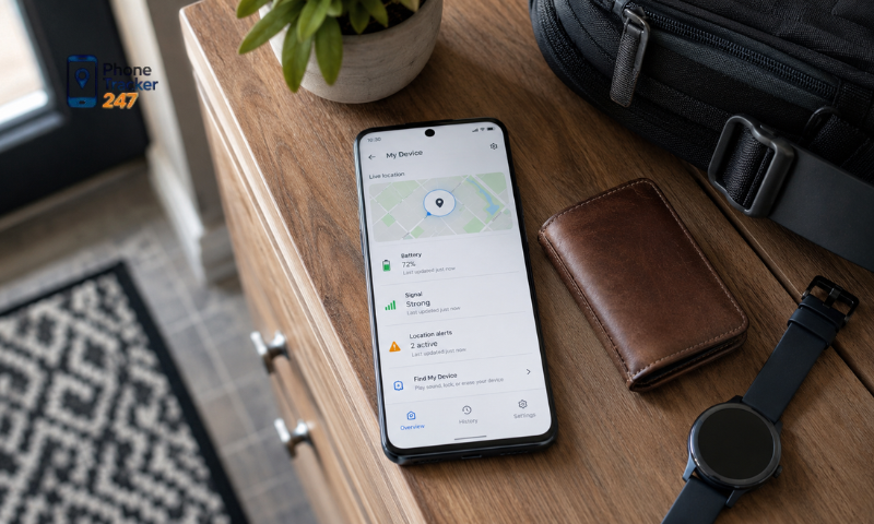 Android Phone Tracking App