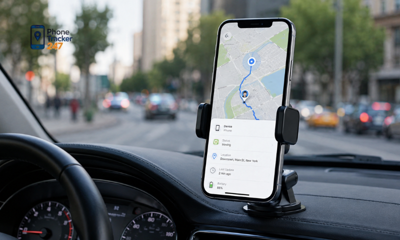 Phone Tracker App iPhone