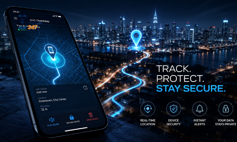 Track My Android Phone App