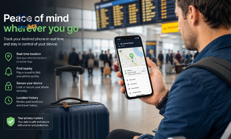 Track My Android Phone App