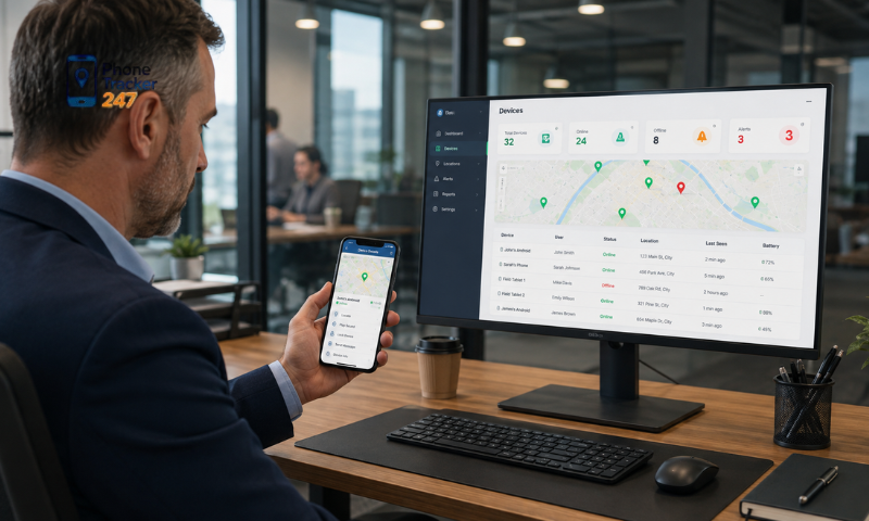 Tracking App for Android Phone
