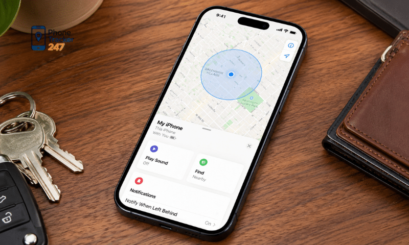 iOS Phone Tracker App
