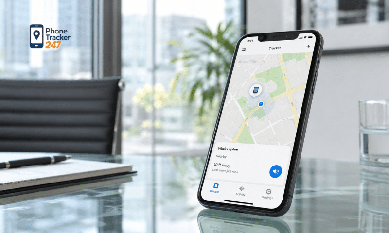 iOS Phone Tracker App