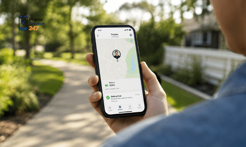 iOS Phone Tracker App